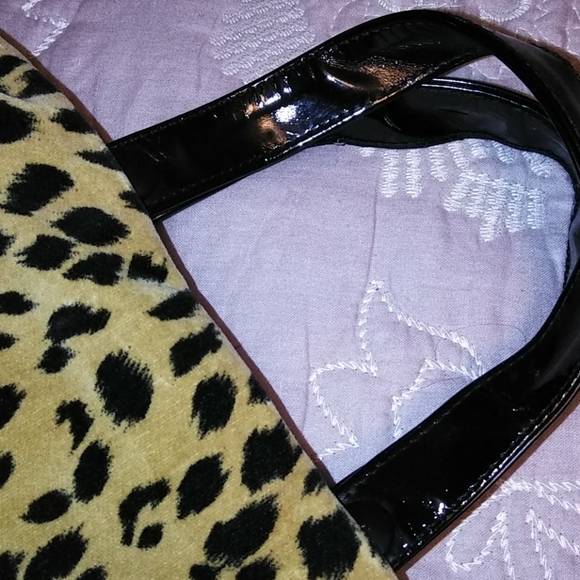 Dior Leopard 🐆 Double Zip 💜 Carry All 👛 - Picture 6 of 10